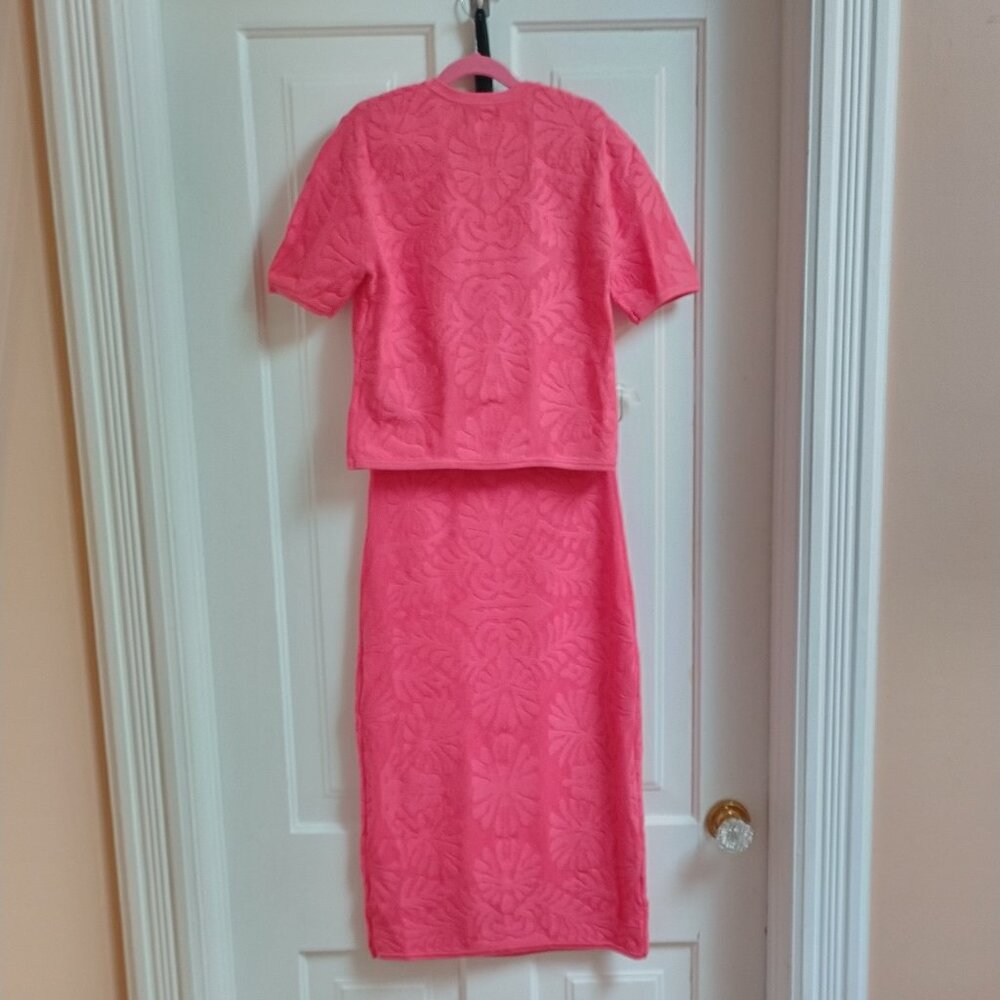 Christian Lacroix Summer Knit Sweater & Skirt Set, size S - Picture 6 of 11